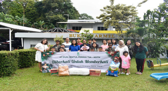 PT Puri Sentul Permai Tbk (KDTN) Berbagi Kasih di Momen Natal dan Tahun Baru