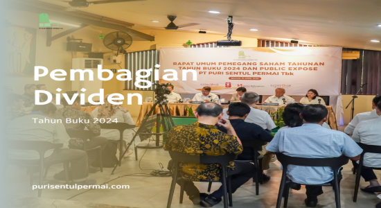 Pembagian Dividen PT Puri Sentul Permai Tbk (KDTN) Tahun Buku 2024