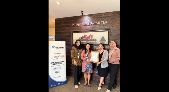 Perkuat Tata Kelola, PT Puri Sentul Permai Tbk (KDTN) Raih Sertifikasi ISO 9001:2015