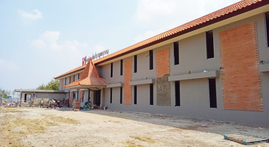 Progress Pembangunan Hotel Swiss-Belexpress Rest Area KM 164 Ruas Tol Cipali-Majalengka Capai 80%