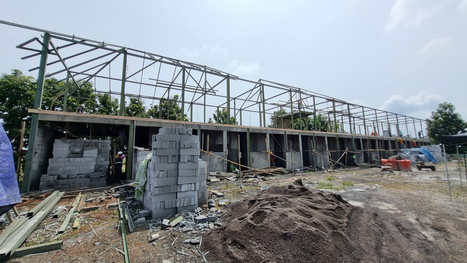 Progres Pembangunan Kedaton8 Xpress Hotel Rest Area KM 166 Tol Cipali-Majalengka Capai 40%