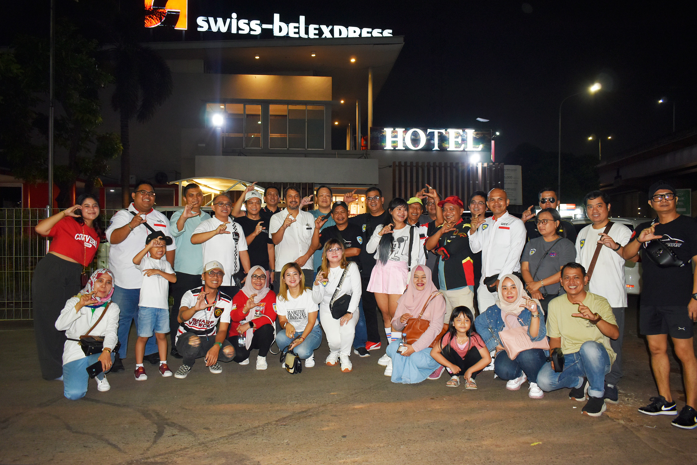 Gathering Komunitas White Cars (WCC Batavia) di Hotel Swiss-Belexpress Rest Area KM 19 Cikampek: Membangun Kebersamaan dan Kesadaran Keselamatan Berkendara di Jalan Tol